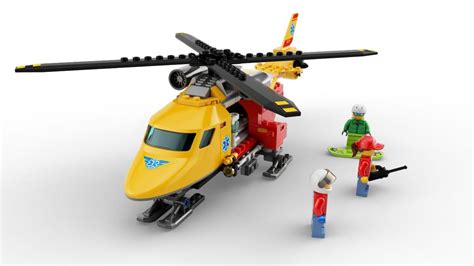 LEGO City Ambulance Helicopter 60179 Building Kit, New 2019 (190 Pieces ...