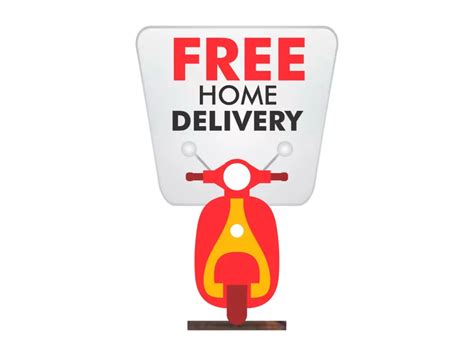 Free Home Delivery Logo Template PNG vector in SVG, PDF, AI, CDR format