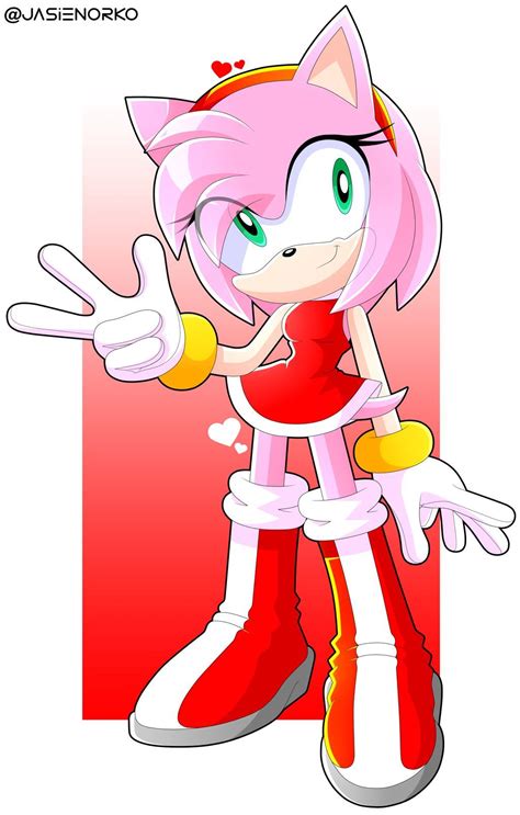 Amy The Rosehog by JasieNorko on DeviantArt | Old cartoon characters ...