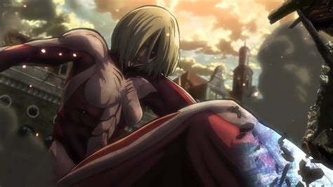 Attack On Titan Eren Titan Vs Female Titan