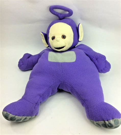 JUMBO Teletubbies Tinky Winky Purple Fleece Pillow Plush Stuffed Animal 39" #Unbranded