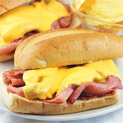 Hot Ham and Cheese Sandwiches • Now Cook This!