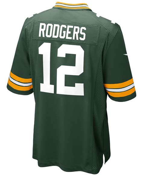 Nike Men's Aaron Rodgers Green Bay Packers Game Jersey in Green for Men | Lyst