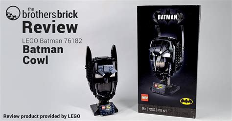 Holy Headgear, Batman! - LEGO DC 76182 Batman Cowl [Review] - The Brothers Brick | The Brothers ...