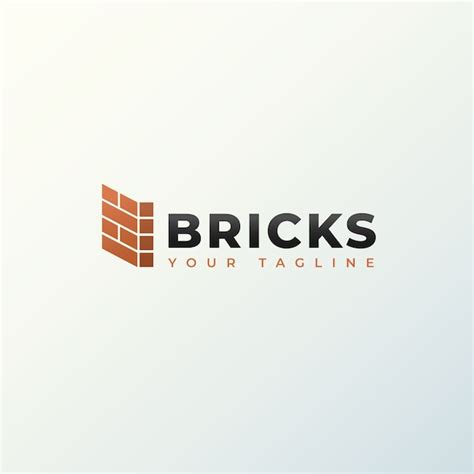 Free Vector | Brick logo template design