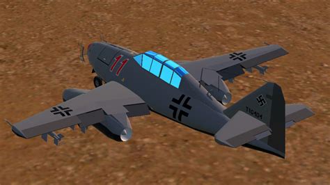 SimplePlanes | Me-262 Night Fighter