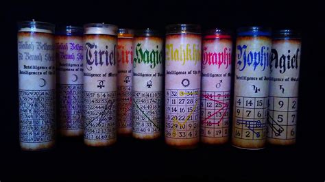 Archangel Novena Candles (Fixed) – Doc Solomon's Occult Curios