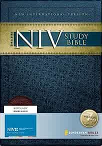 Zondervan NIV Study Bible: Zondervan: 9780310939115: Amazon.com: Books