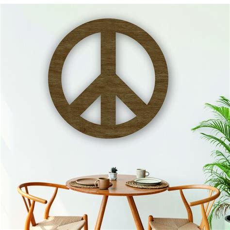 Peace Sign Wall Art - Etsy