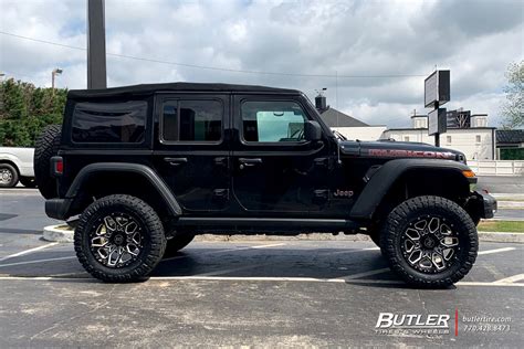 Jeep Wrangler with 20in Black Rhino Shrapnel Wheels exclusively from ...