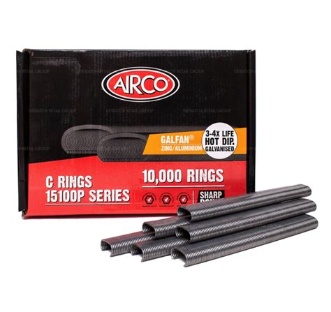 Airco C Ring Fasteners 10,000pk - DST Rural