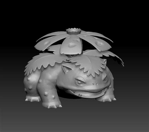 OBJ file POKEMON - HIGH RES - #003 Venusaur 🐉・3D print model to download・Cults