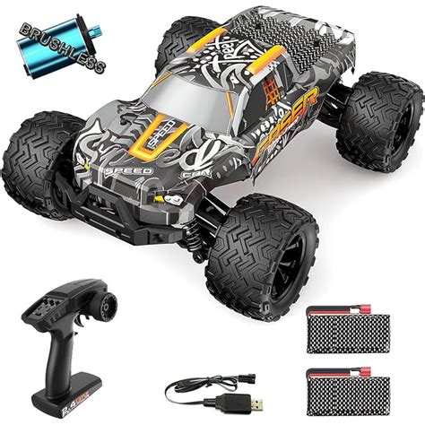 Brushless Motor 001E 1/14 4WD Truck Black - Electric RC Car