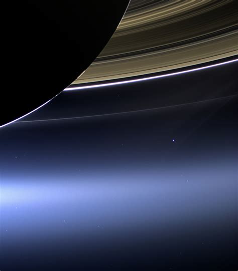 ESA - Cassini’s Pale Blue Dot