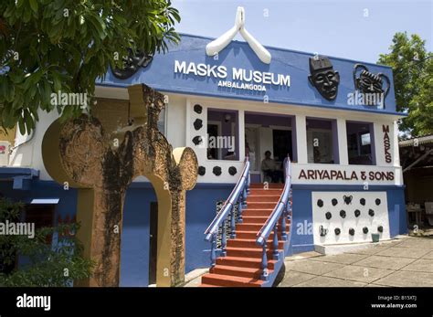 Mask museum at Ambalangoda Stock Photo - Alamy