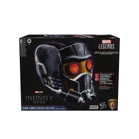 Marvel Legends Series Star-Lord Premium Electronic Roleplay Helmet - Marvel