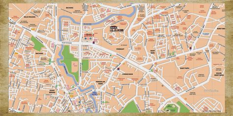 Melaka Street Map 2014/2015