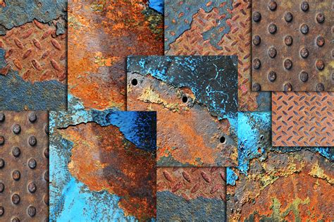 20 RUSTED METAL TEXTURES ~ Textures on Creative Market