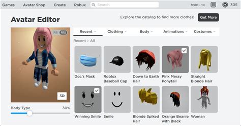 How to create a Roblox Avatar