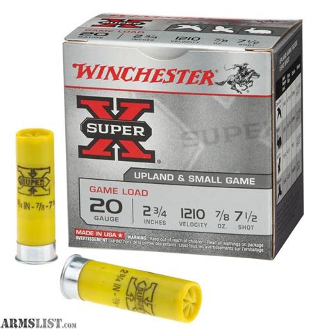 ARMSLIST - For Sale: 20 Boxes Winchester 20 gauge shotgun shells