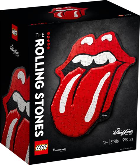 The Rolling Stones LEGO Art Piece: Where to Buy