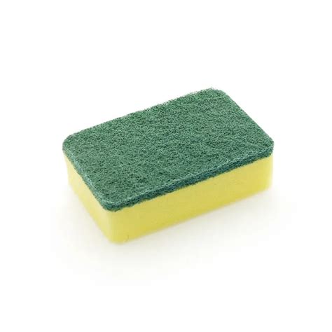 Polyurethane Foam Scrub Cleaning Kitchen Sponge With Scouring Pad - Buy ...