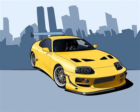 Toyota Supra 2023 Wallpaper