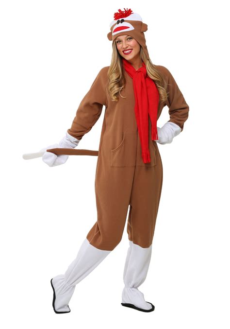 Exclusive Adult Sock Monkey Costume