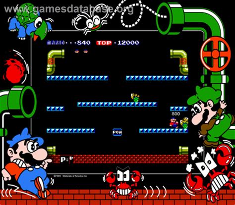 Mario Bros. - Arcade - Games Database