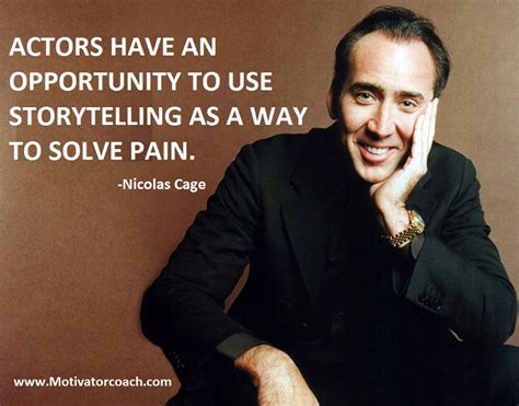 Nicolas Cage Quotes Inspirational. QuotesGram