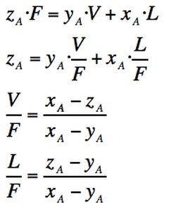 Lever rule - Equilibrium Thermodynamics