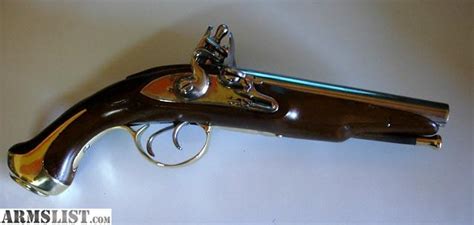 ARMSLIST - For Sale: Flintlock double barrel pistol