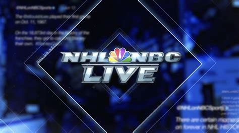 NHL on NBC Motion Graphics and Broadcast Design Gallery