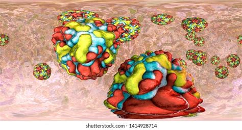 Toilet Microbes Conceptual 3d Illustration Transmission Stock Illustration 1389420896