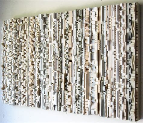 Stephen Walling - Vanilla - Abstract Wooden Wall Sculpture at 1stdibs