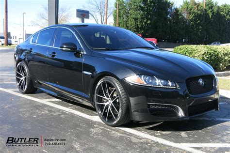 Jaguar XF with 20in Niche Targa Wheels exclusively from Butler Tires ...