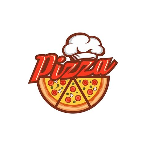 Modèle de conception de logo de pizza | Télécharger des Vecteurs Premium