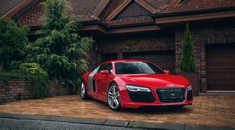 1024x576 Resolution audi, r8, red 1024x576 Resolution Wallpaper ...