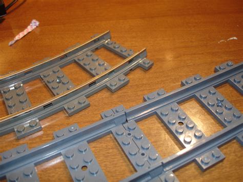 Make Plastic Lego Train Tracks Backwards Compatible with 9V and 12V Tracks