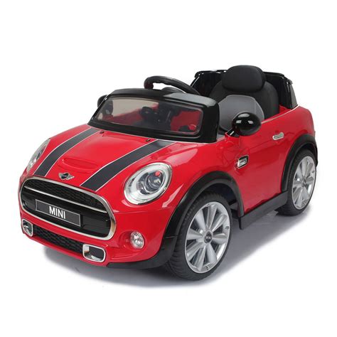 Daymak Mini Cooper Kids Electric Ride on Toy Car - Red | Walmart Canada