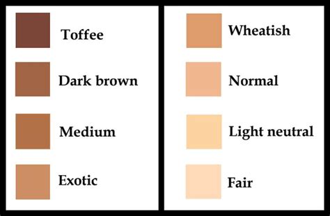 Indian Skin Tone Chart: How to Find Your Perfect Match