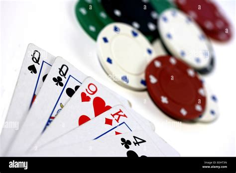 poker game, one pair Stock Photo - Alamy