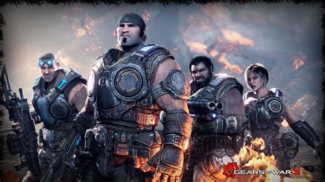 gears of war 3, soldiers, faces - http://www.wallpapers4u.org/gears-of ...