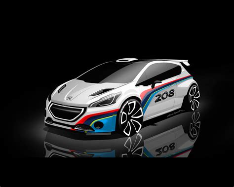 Peugeot 208 Type R5 Rally Car for 2013