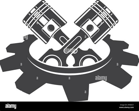 piston vector icon illustration design template Stock Vector Image & Art - Alamy