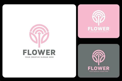 Flower Logo Design Template 25515034 Vector Art at Vecteezy