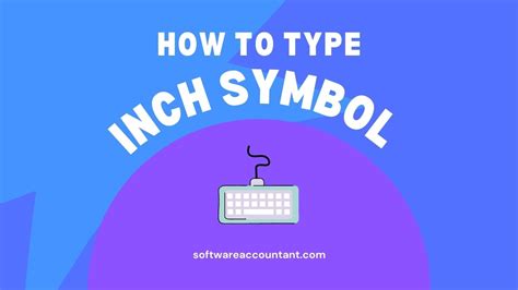 How to Type Inch symbol in Word, Windows, & Mac (On Keyboard ...