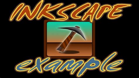 Inkscape Tutorial logo design - YouTube