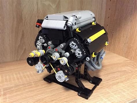 LEGO MOC Instruction V-8 Engine 32-Valve Lego Technic by NikolayZubov ...