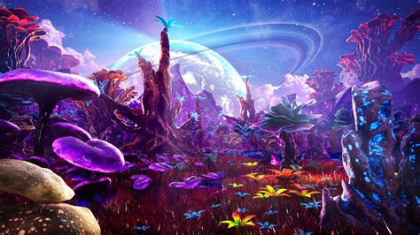 Alien Planet Fantasy Environment - Jungle Plants in Environments - UE ...